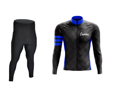 Uniforme Ciclismo Largo - Black Sensation